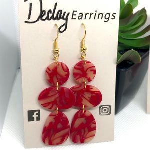 Hand Crafted Polymer Clay Earrings